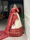 Tussar Silk Lehangas