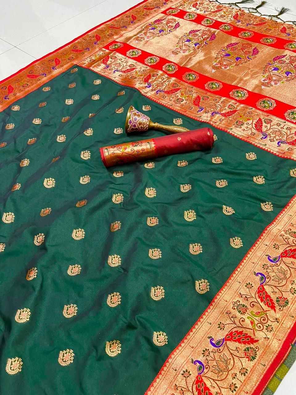 Kanchipuram Paithani Silk Sarees