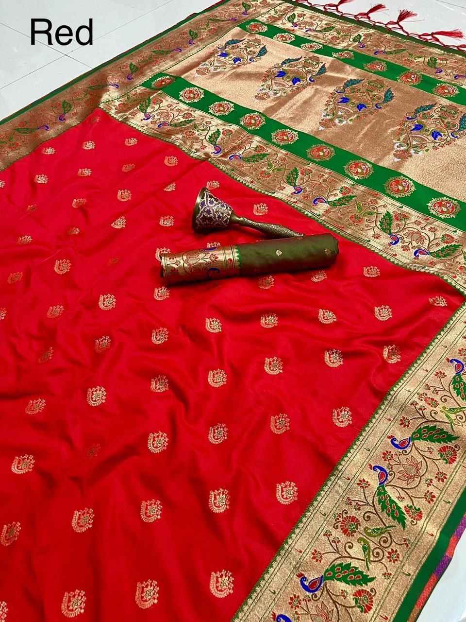 Kanchipuram Paithani Silk Sarees