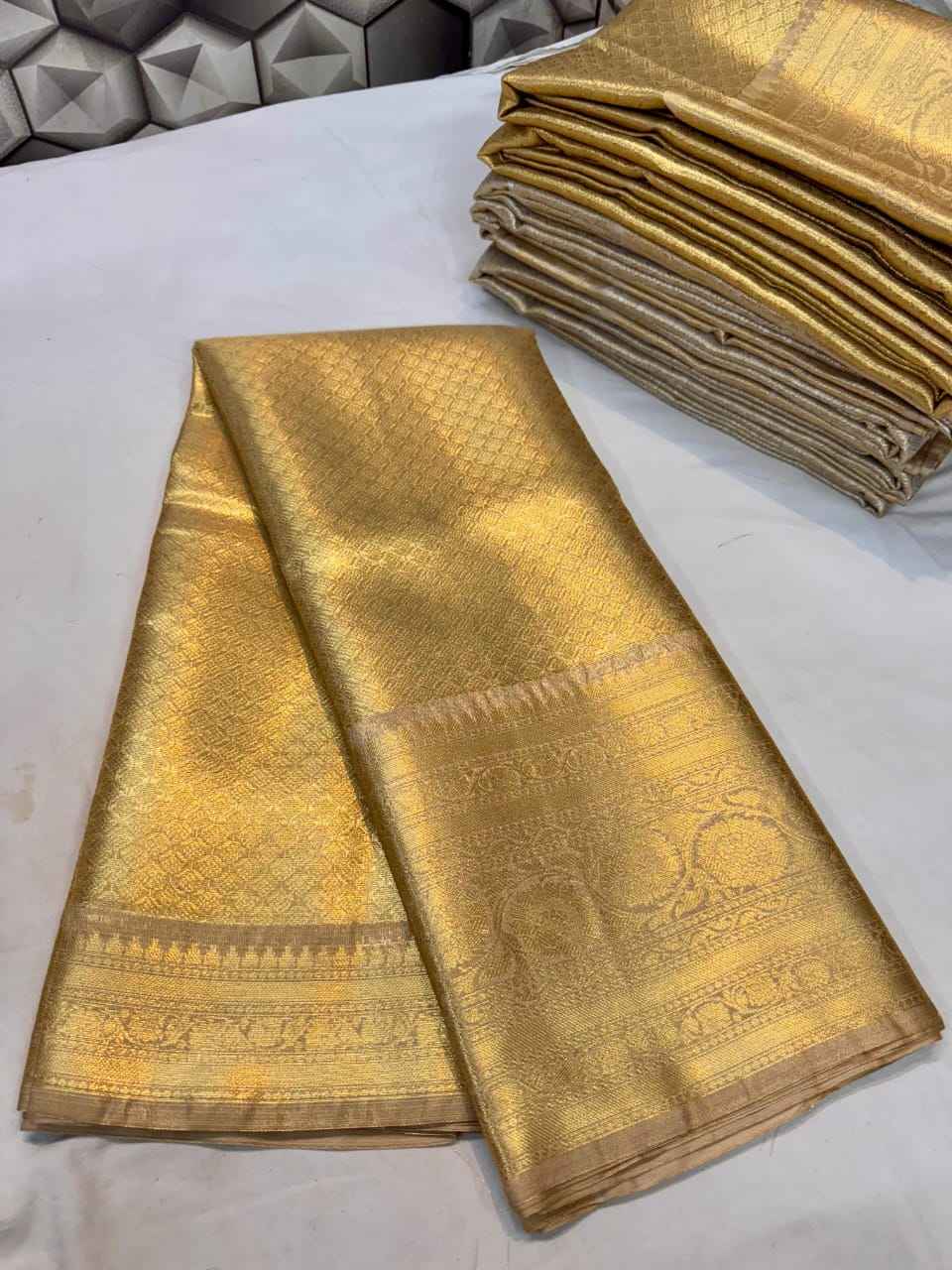 Floral Kanjivaram Soft Silk Sarees