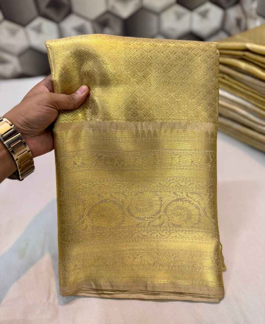 Floral Kanjivaram Soft Silk Sarees