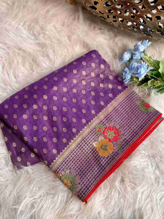 Meenakari Dola Silk Sarees