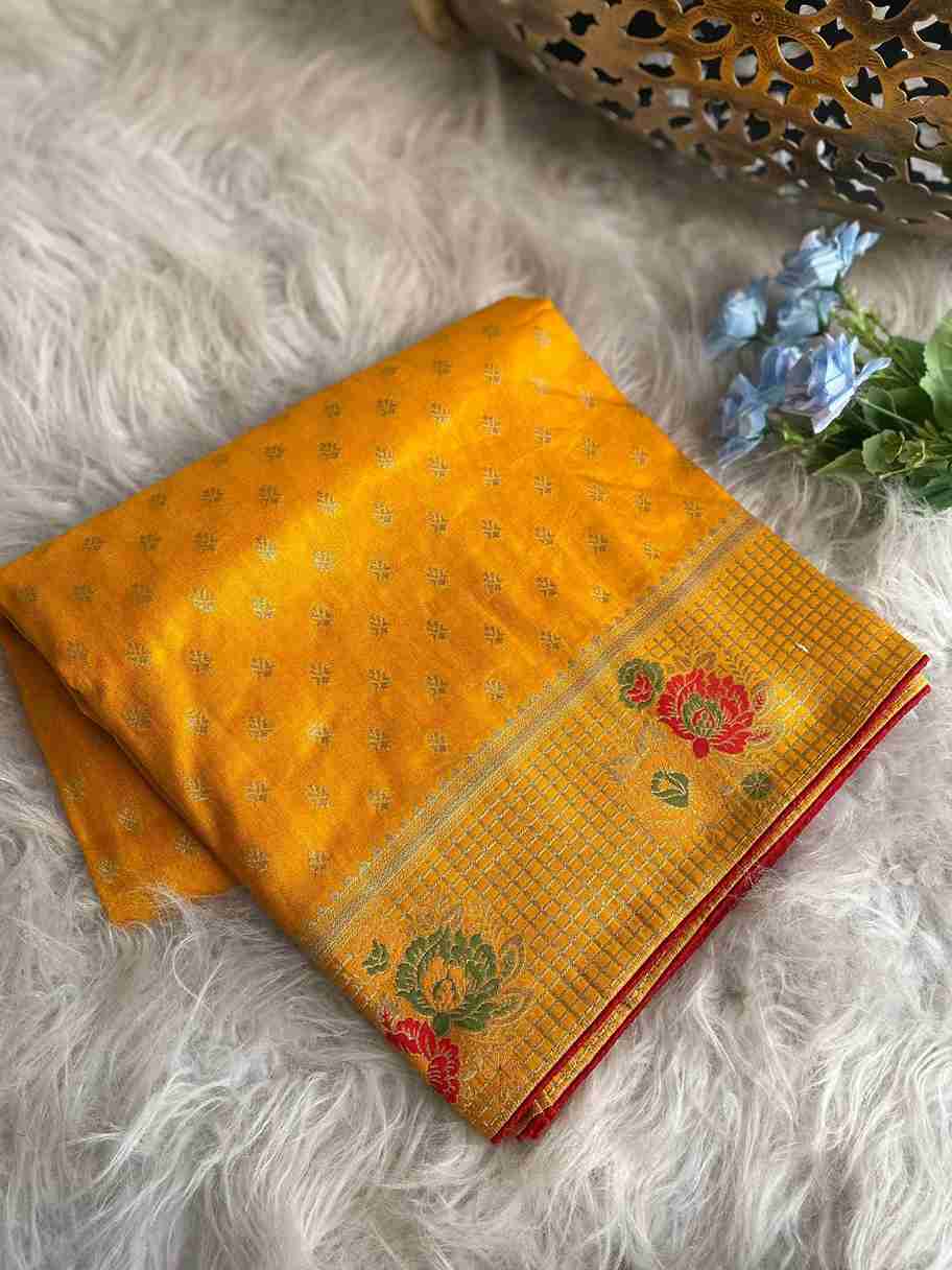 Meenakari Dola Silk Sarees