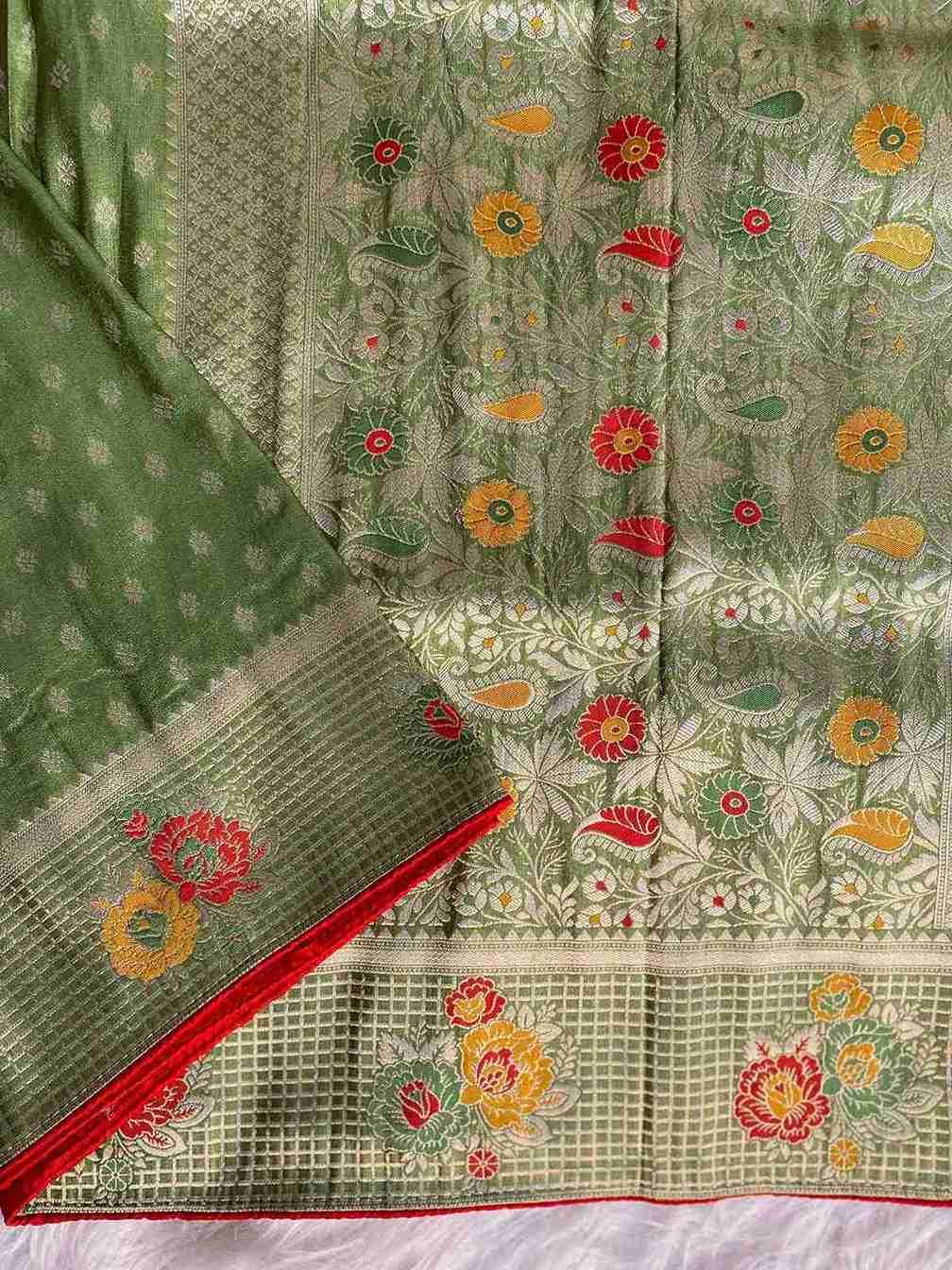 Meenakari Dola Silk Sarees