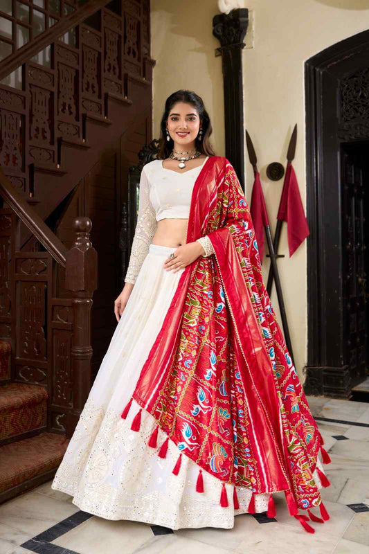 Lucknowi Georgette Lehangas