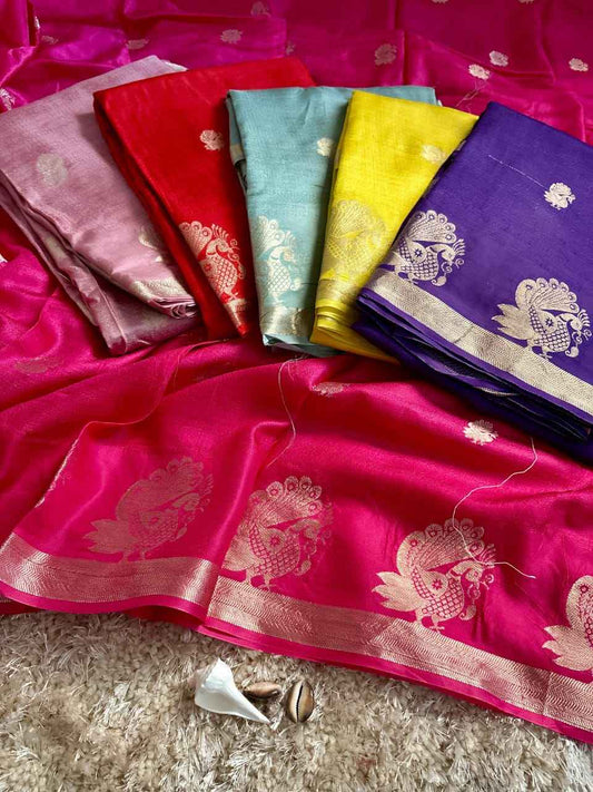 Viscose Khadi Silk Sarees