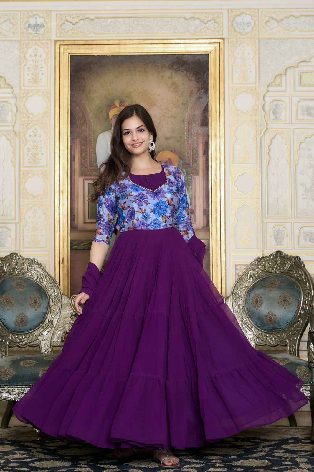 Fox Georgette Gowns