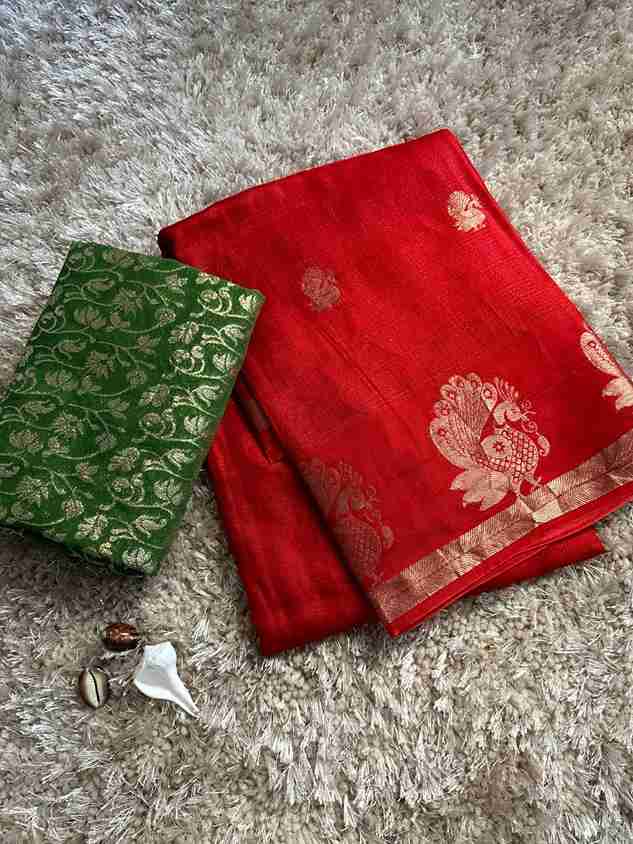 Viscose Khadi Silk Sarees