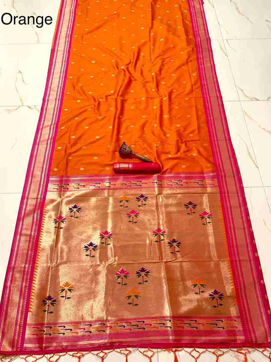 Soft Kanjivaram Paithani Silk