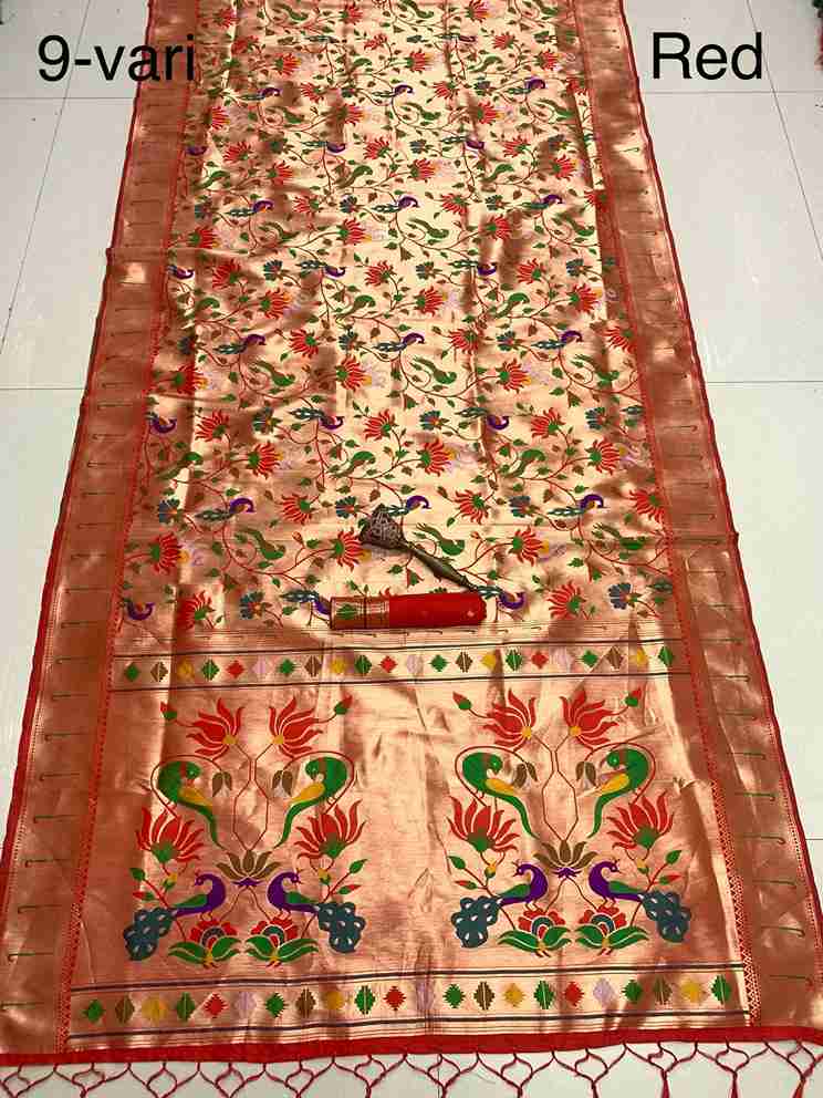 Soft Kanjivaram Paithani Silk Sarees