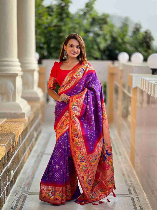 Bhandini Paithani Silk Sarees
