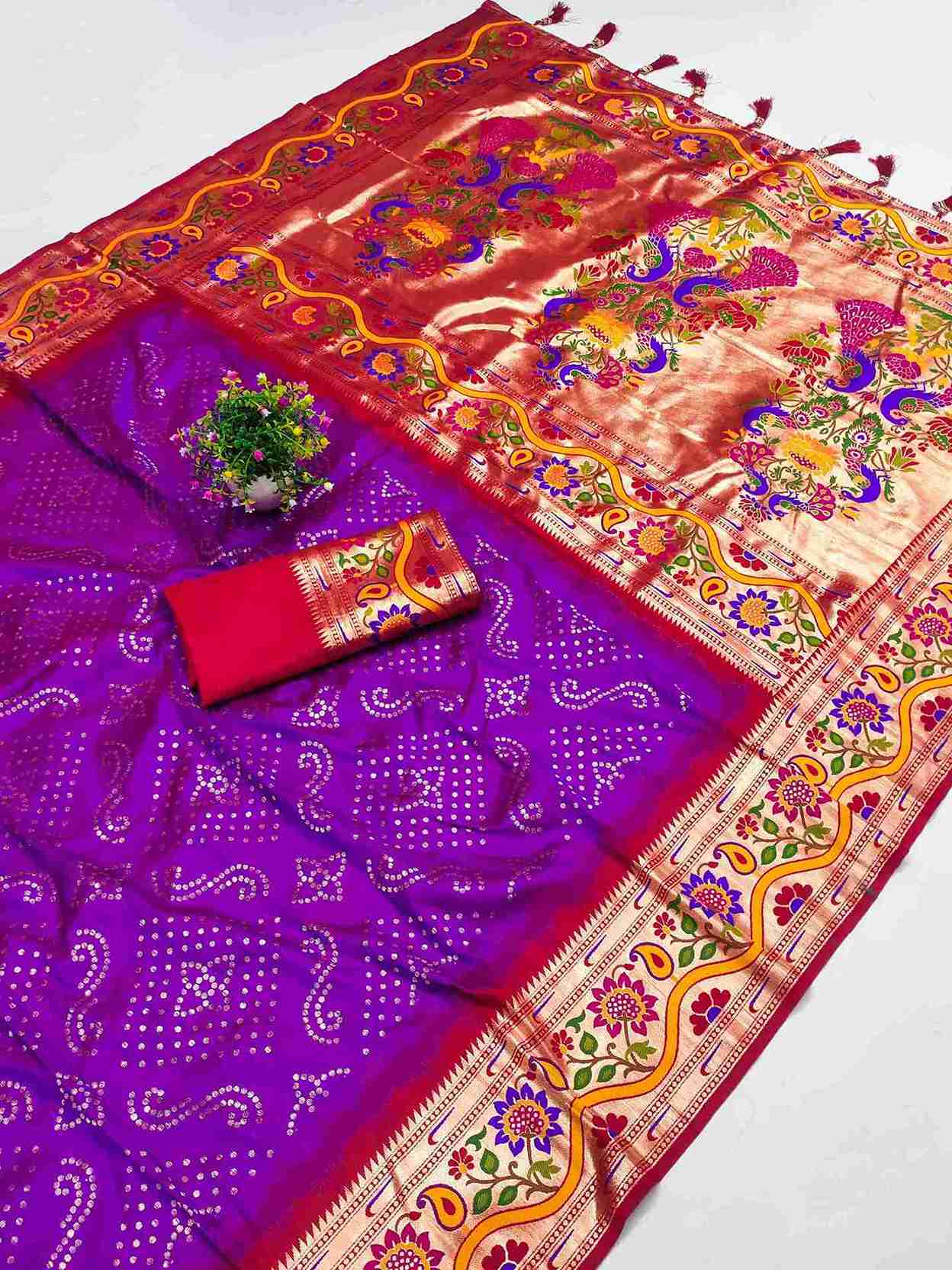 Bhandini Paithani Silk Sarees
