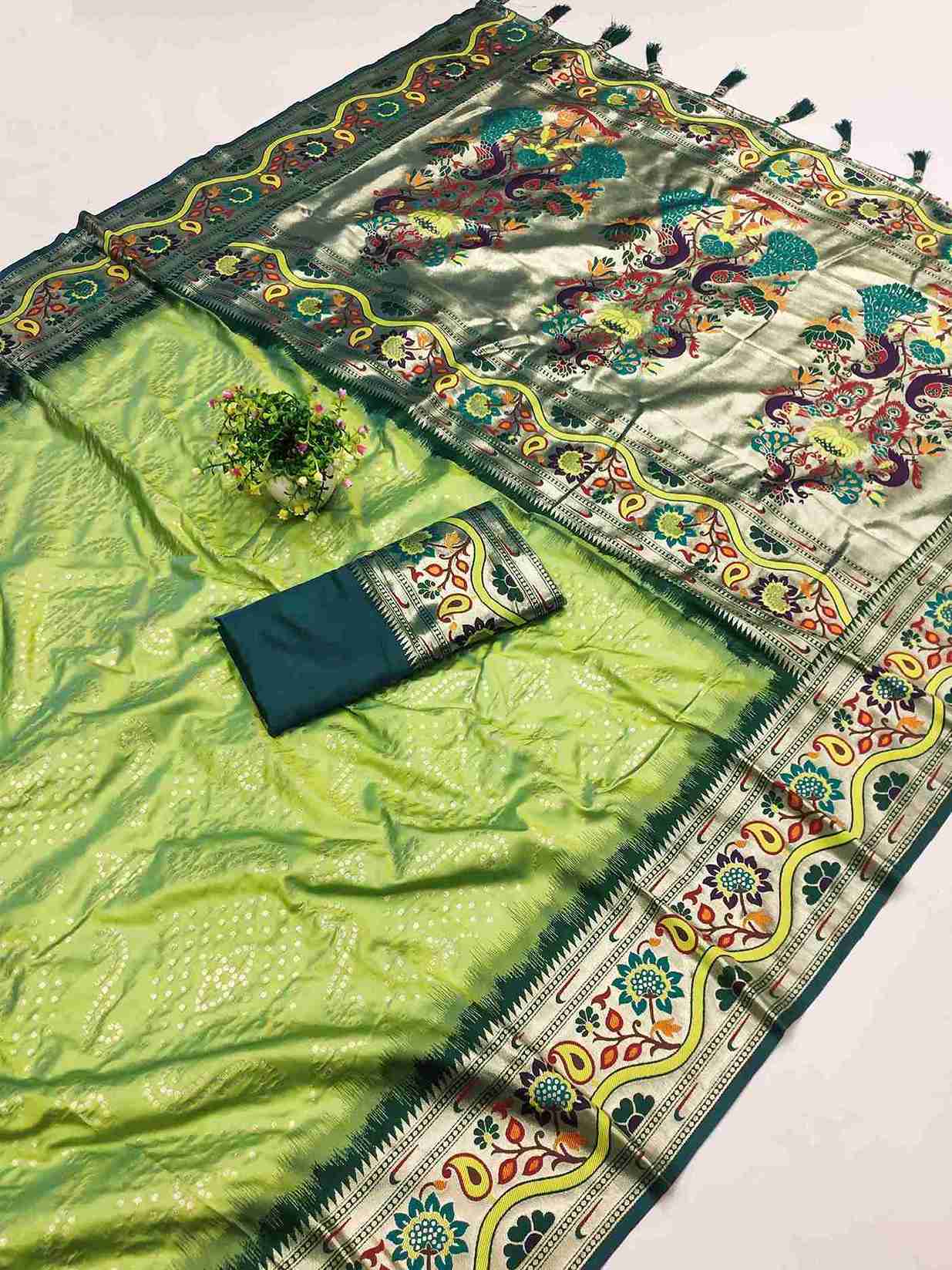 Bhandini Paithani Silk Sarees