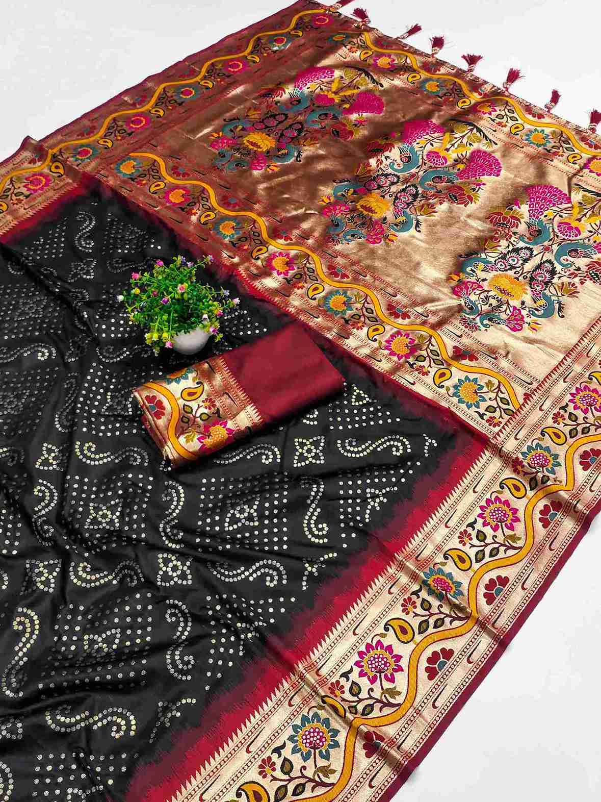 Bhandini Paithani Silk Sarees