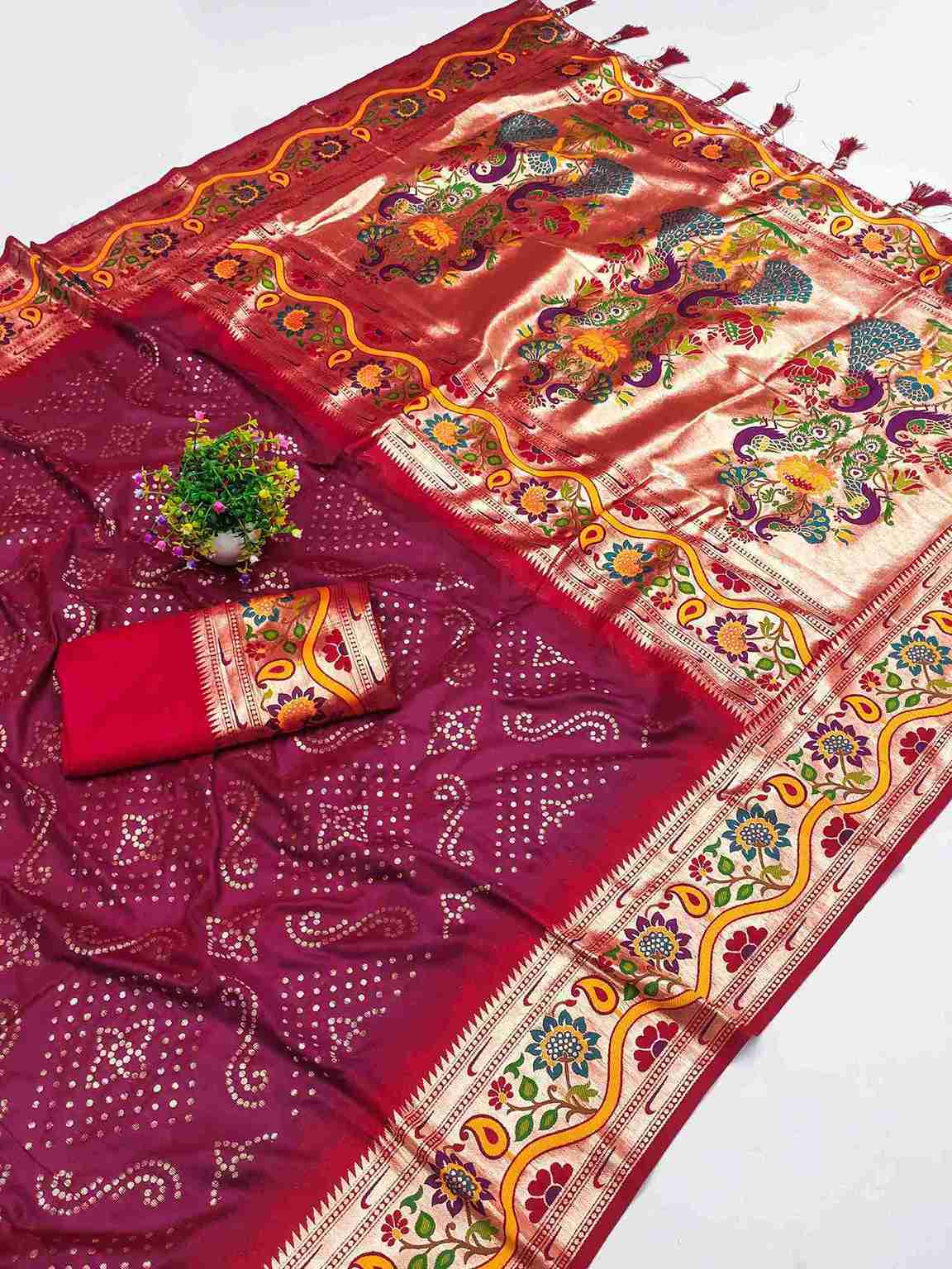 Bhandini Paithani Silk Sarees