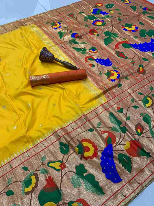 Kanchivaram Paithani Silk Sarees