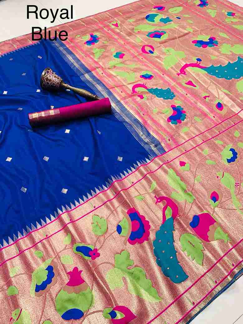 Kanchivaram Paithani Silk Sarees