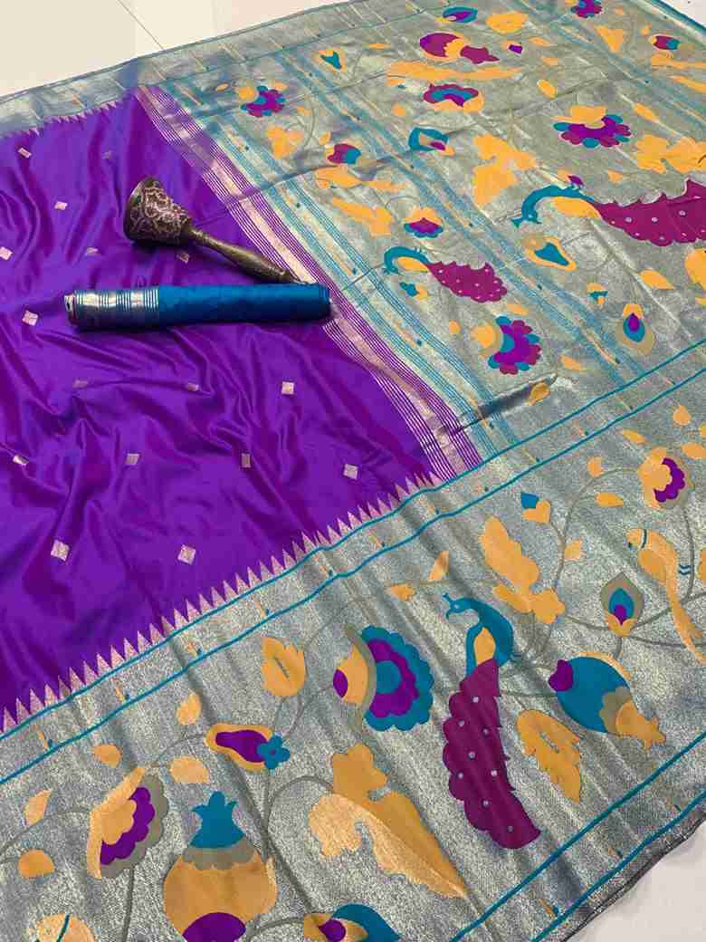 Kanchivaram Paithani Silk Sarees