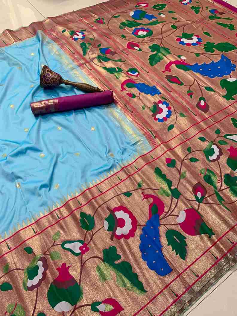 Kanchivaram Paithani Silk Sarees