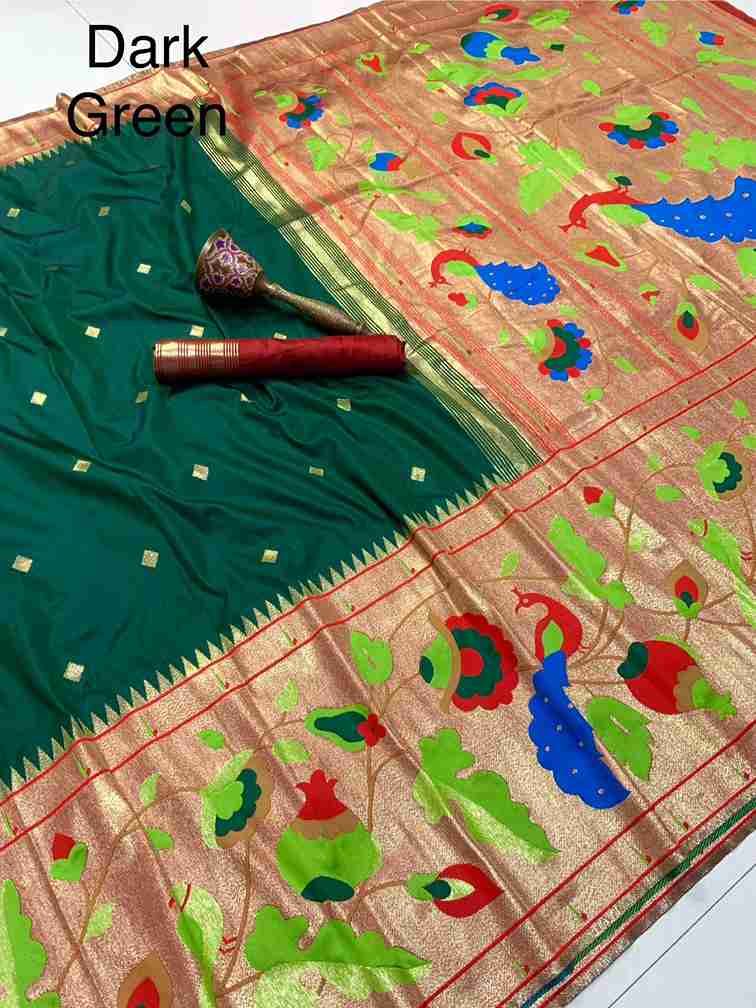 Kanchivaram Paithani Silk Sarees