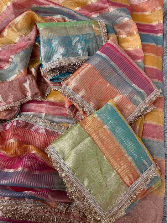 Banarasi Organza Tissue Silk Sarees