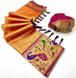 Paithani Tissue Silk Sarees