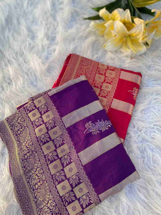 Soft Mushru Silk Sarees