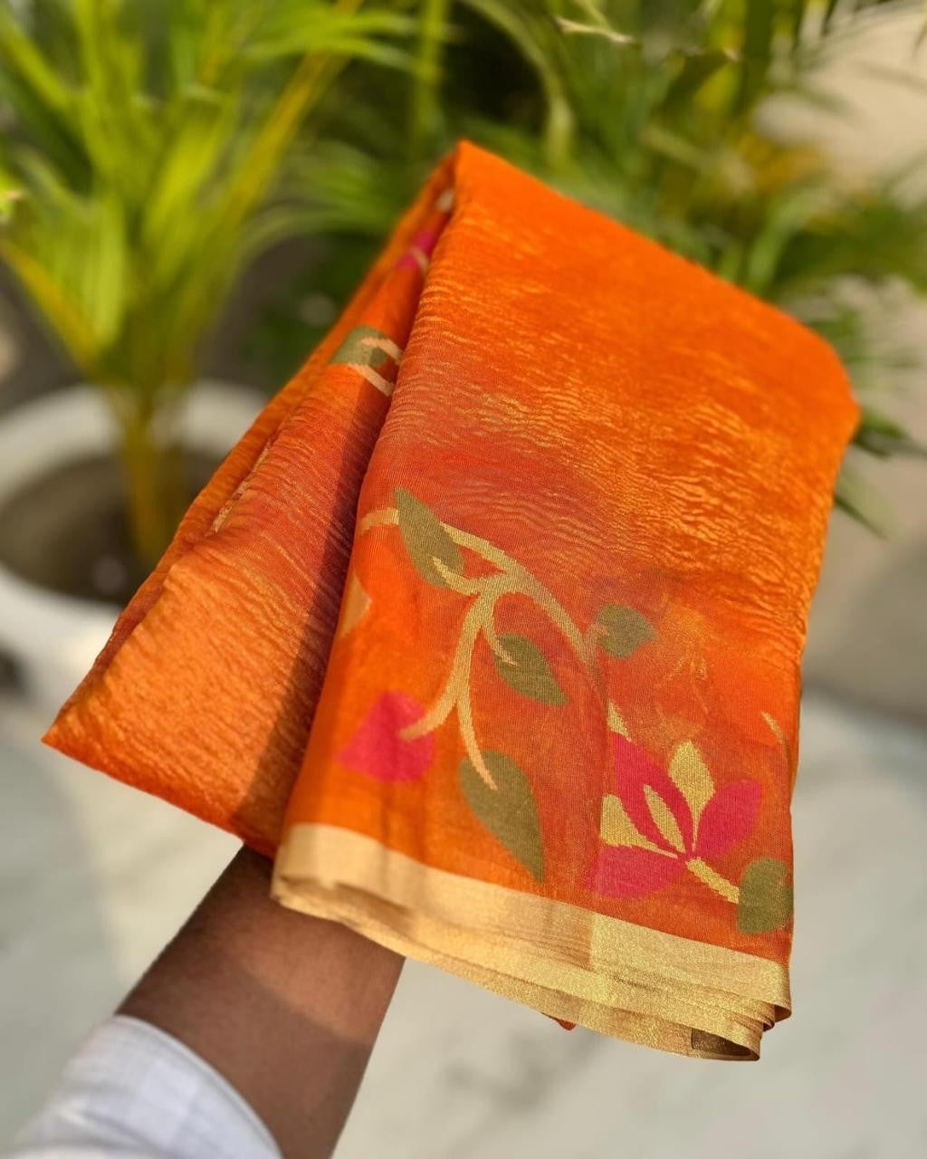 Fancy Tissue Silk Sarees