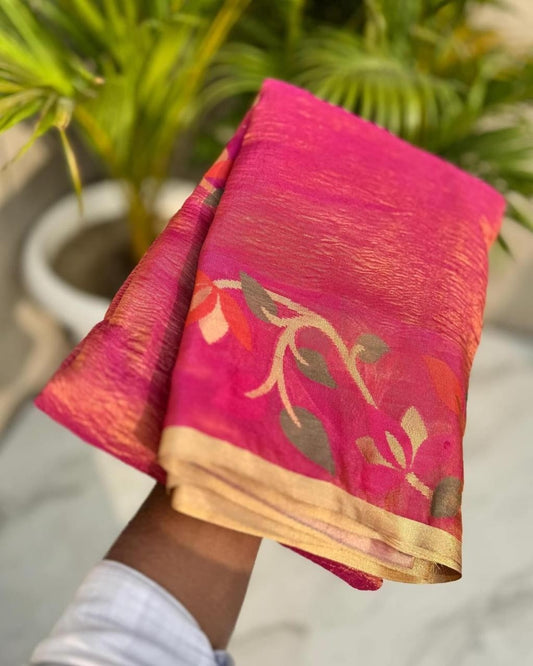 Fancy Tissue Silk Sarees