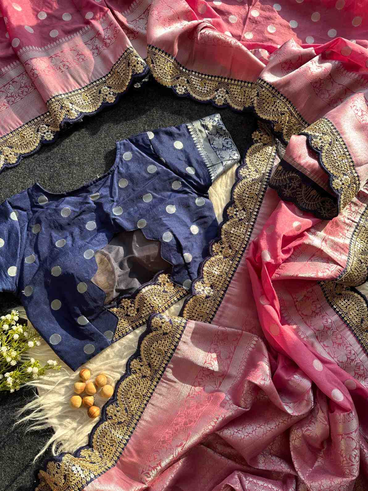 Georgette Banarasi Saree