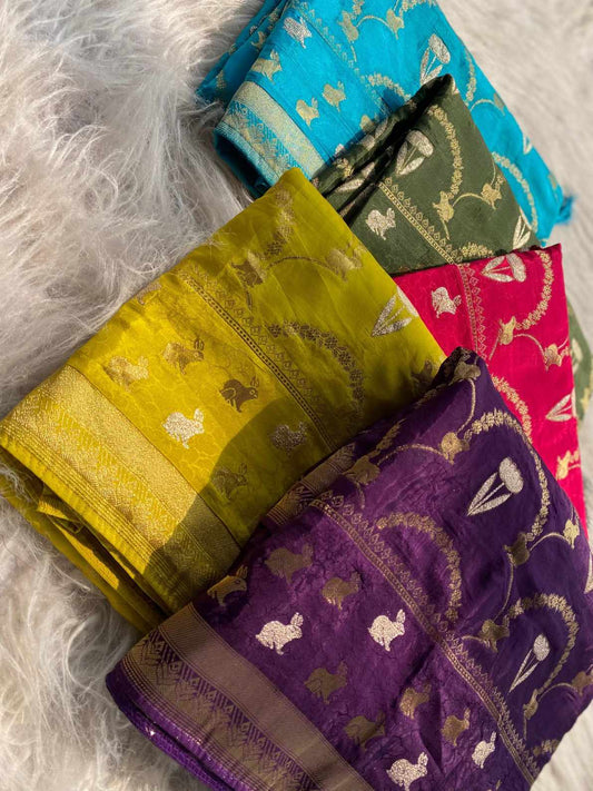 Mashru Satin Silk Sarees