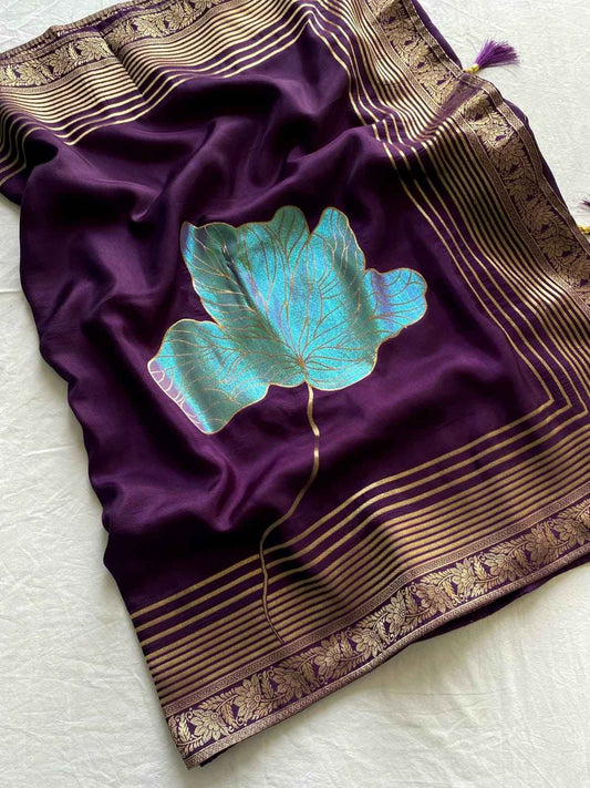 Floral Munga Silk Sarees