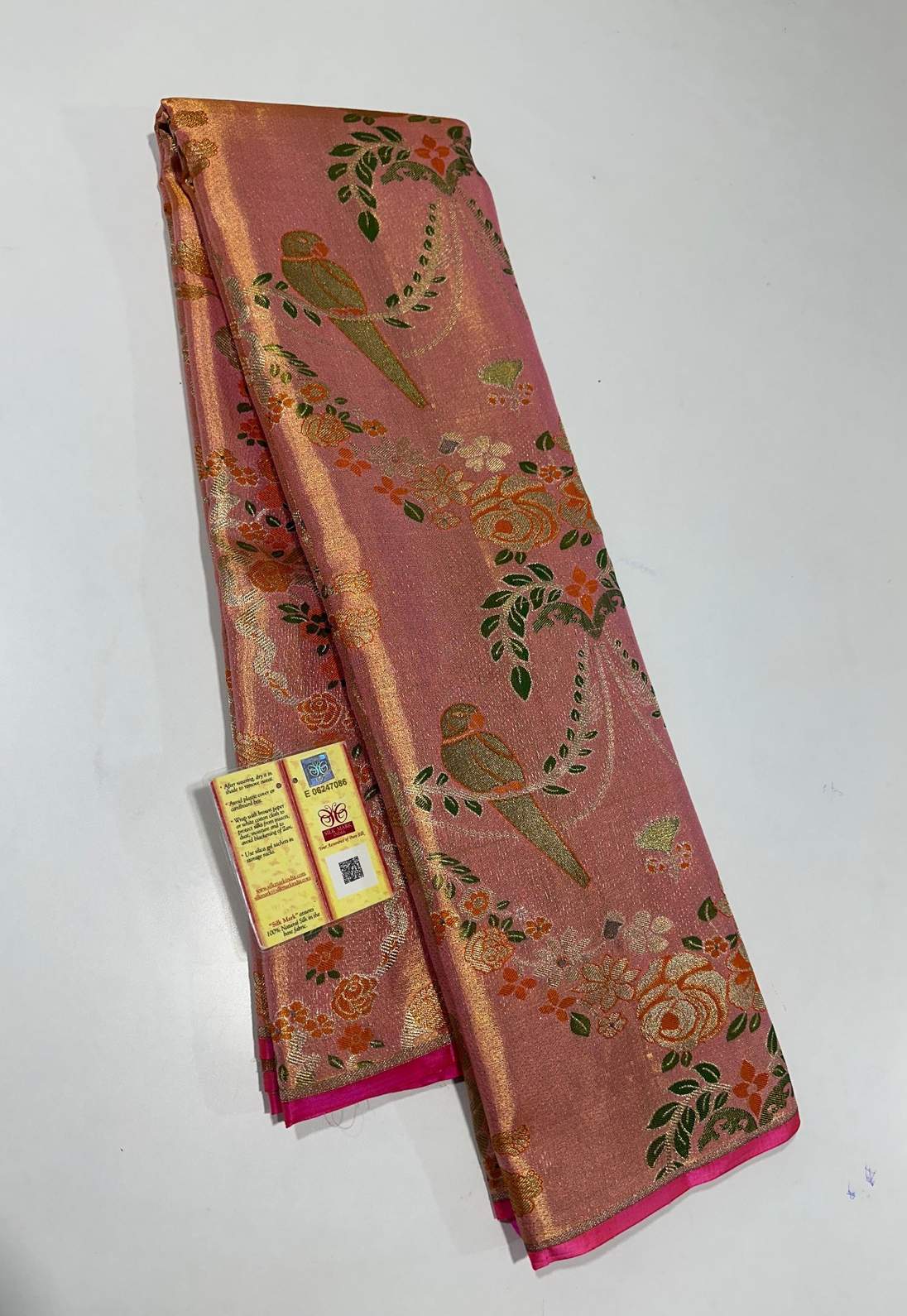 Brocade Tissue Silk Saree