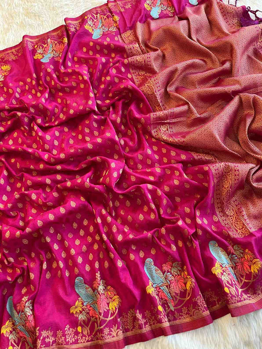 Khadi Georgette Silk Sarees