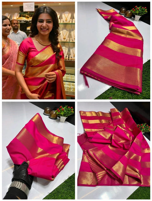 Banarasi Semi Katan Silk Saree