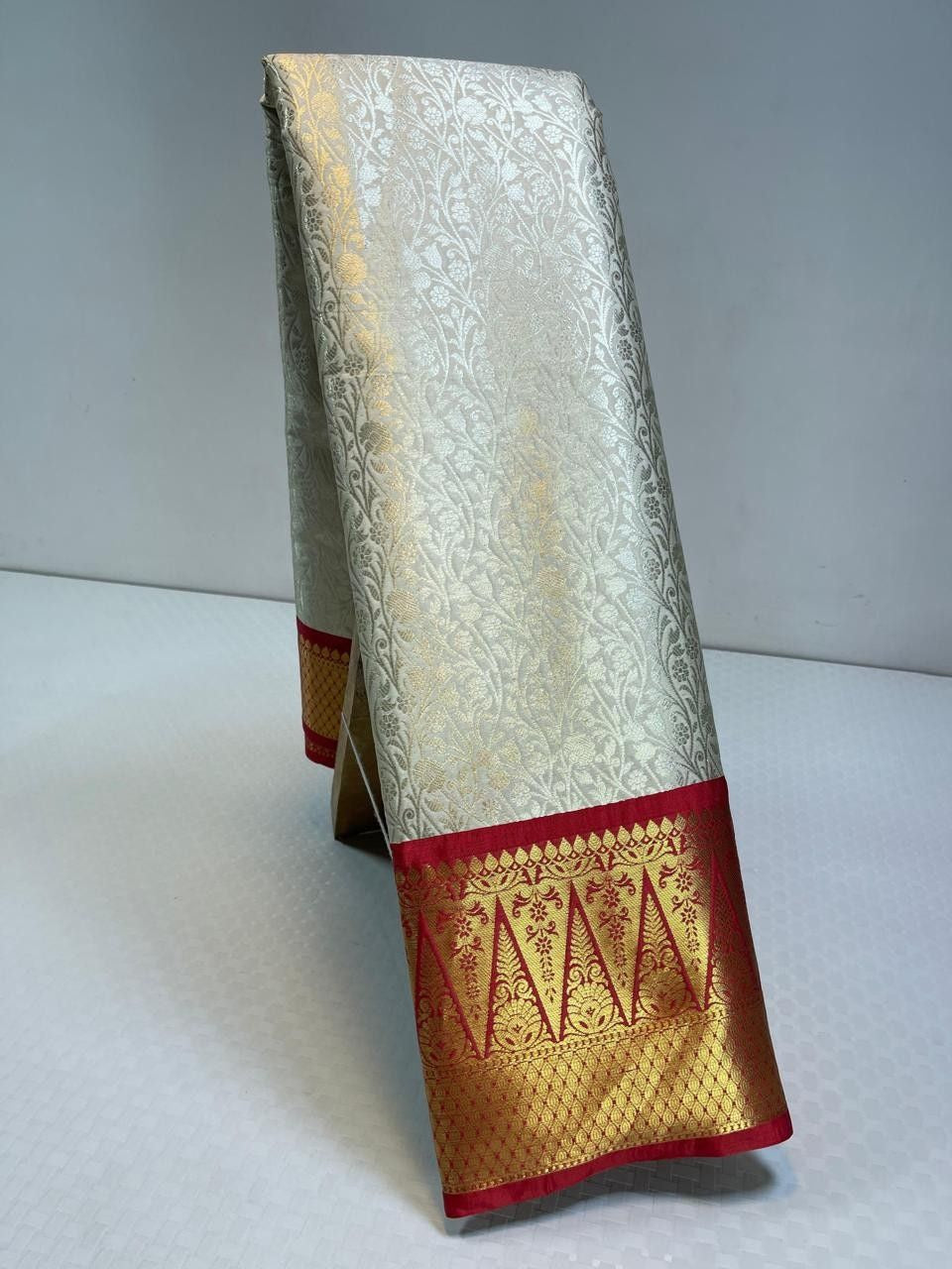 Kanchi Tissue Katan Silk Sarees