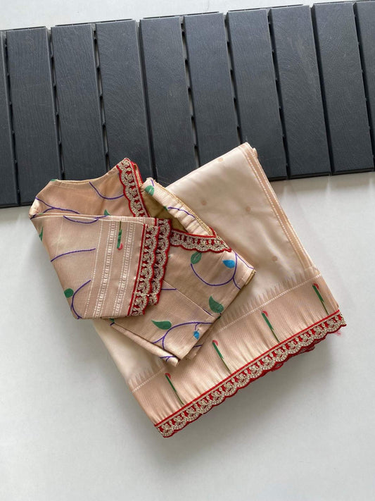 Soft Paithani Silk Saree