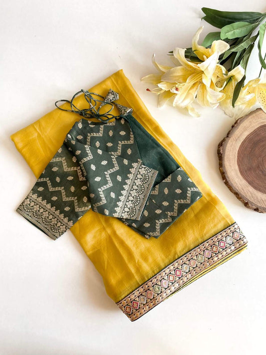 Soft Tissue Silk Saree