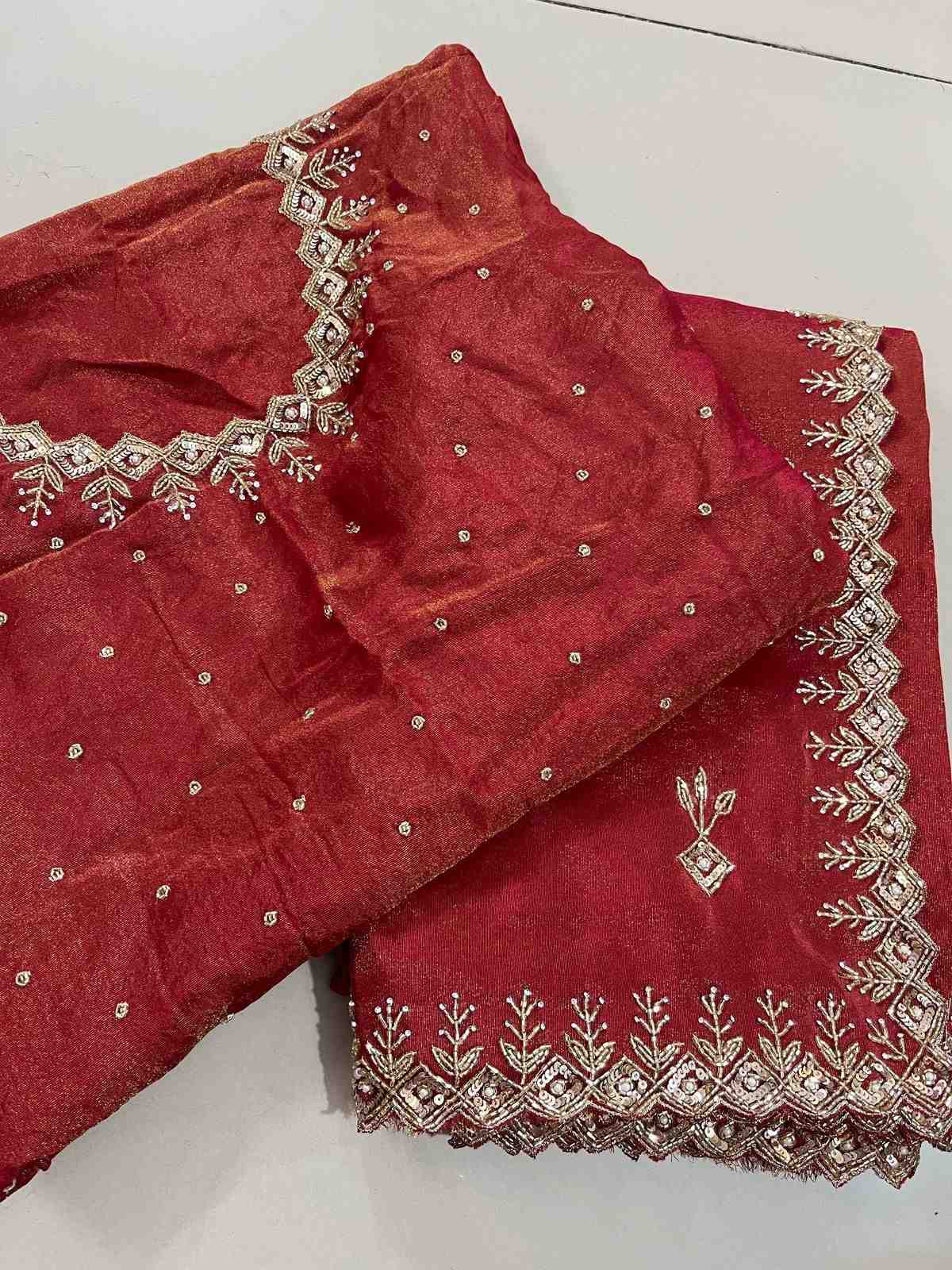 Handwork Tissue Silk Sarees