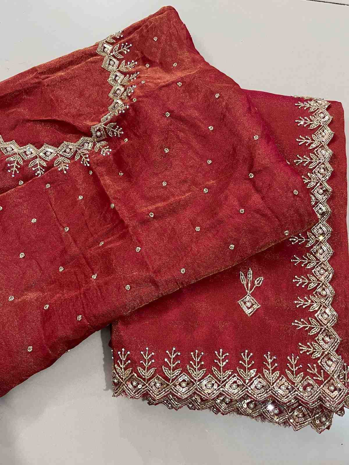 Handwork Tissue Silk Sarees