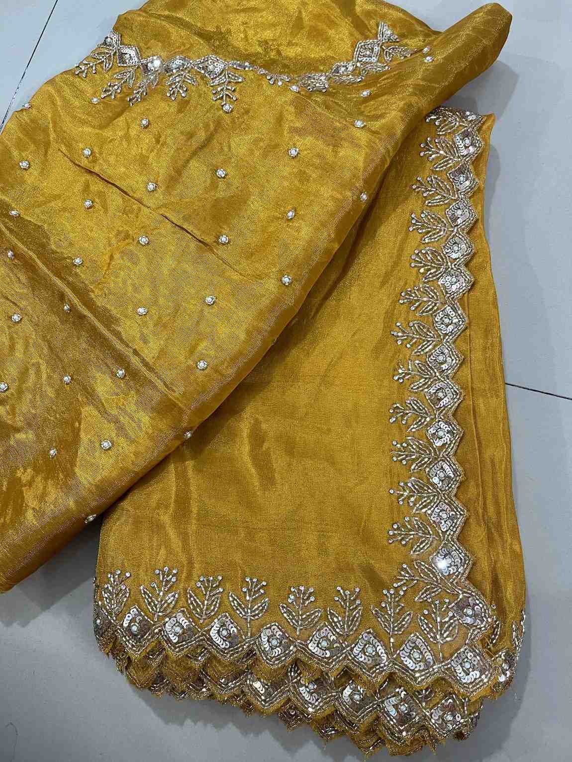 Handwork Tissue Silk Sarees