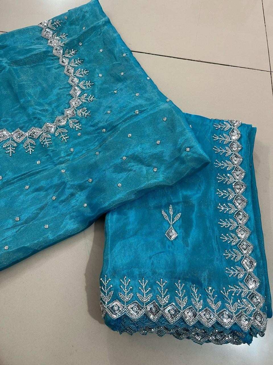 Handwork Tissue Silk Sarees