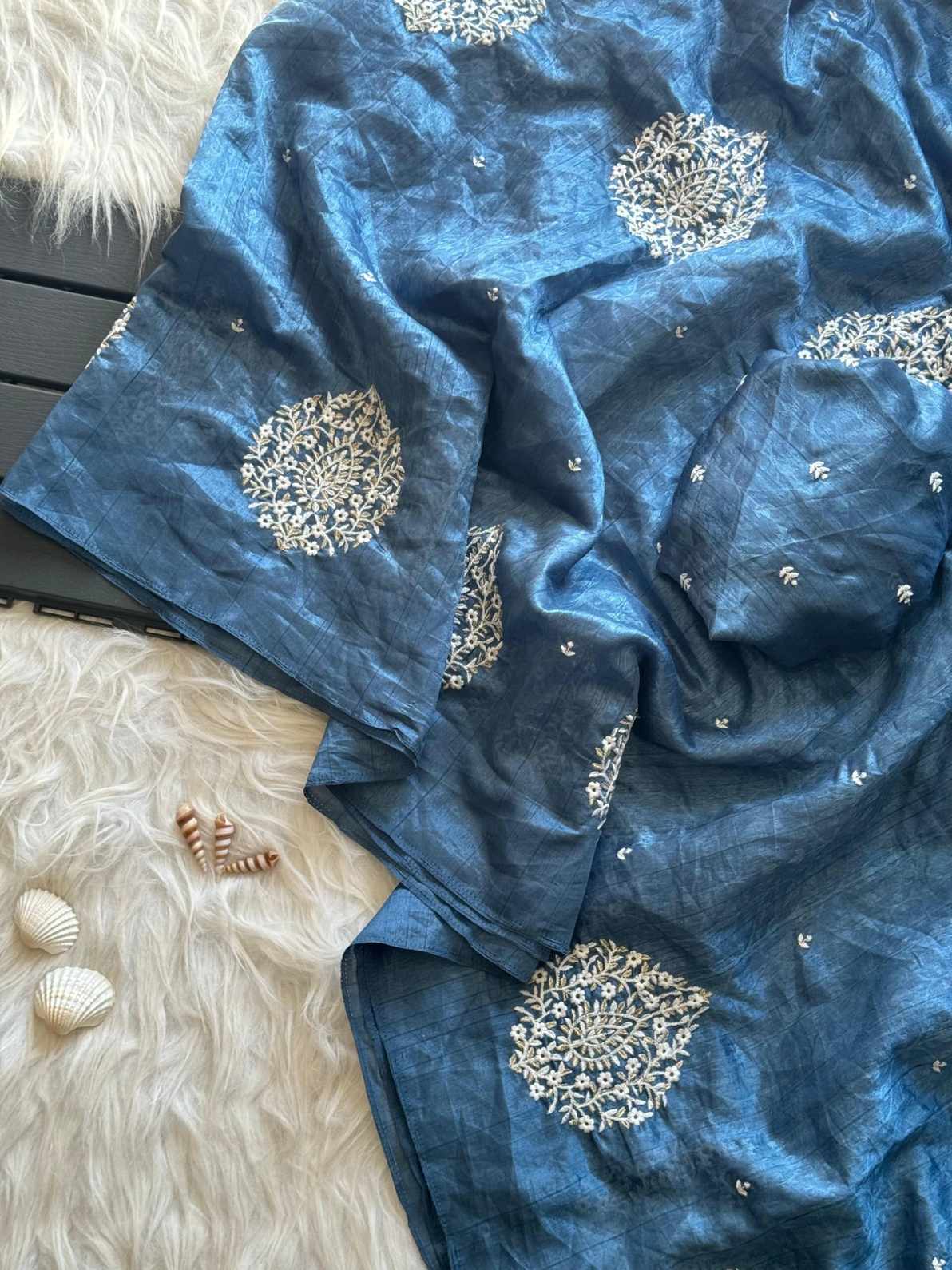 Tussar Jaquard Silk Sarees