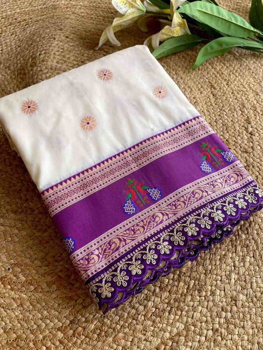 Banarasi Paithani Silk Saree