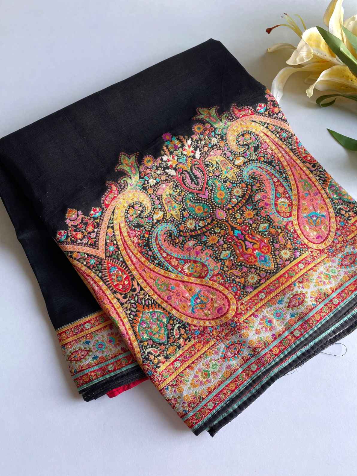 Pashmina Kashmiri Silk Sarees