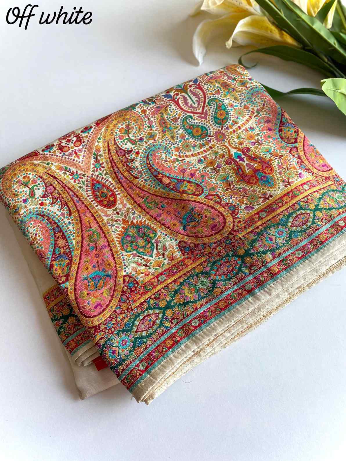 Pashmina Kashmiri Silk Sarees