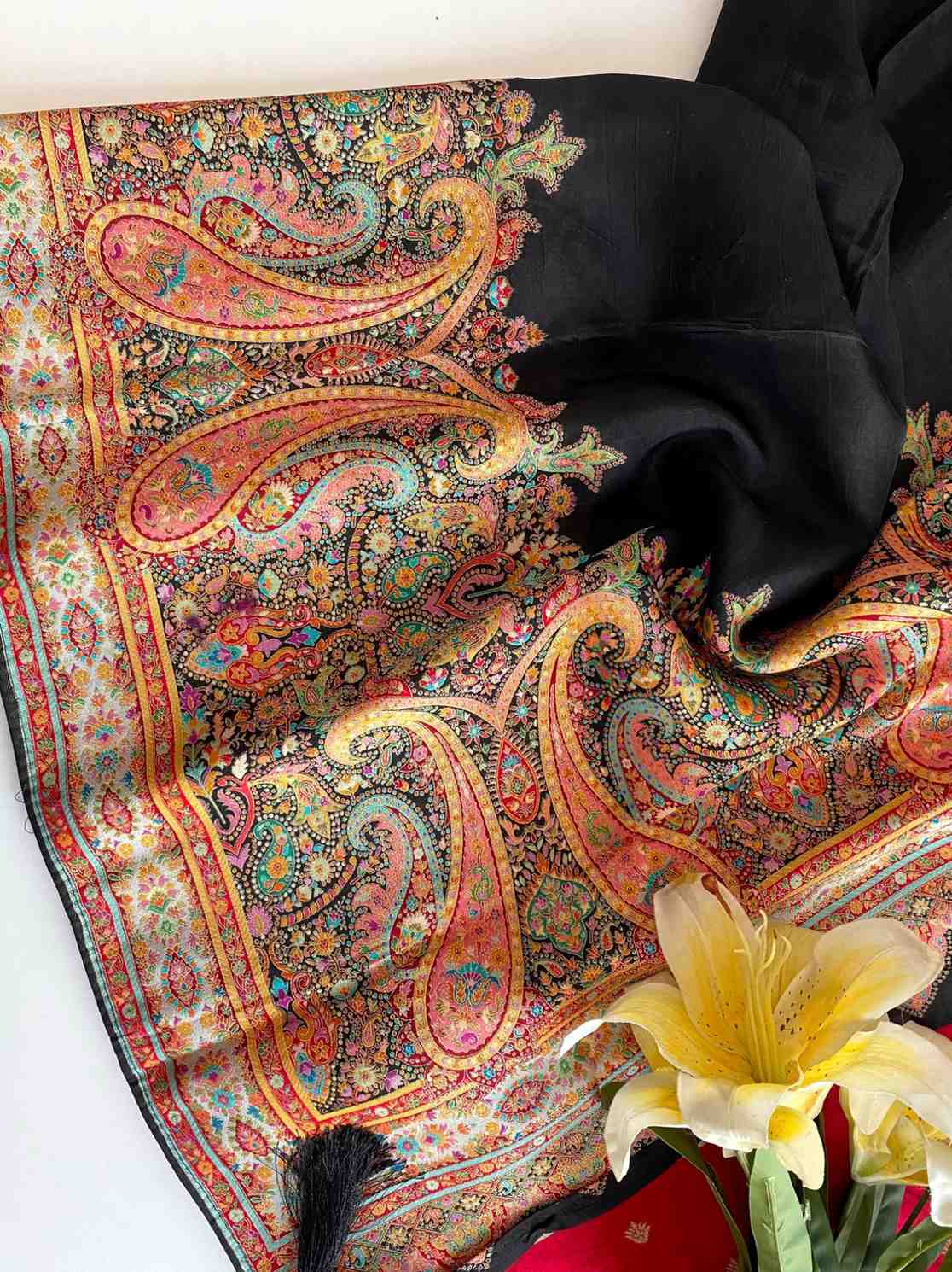 Pashmina Kashmiri Silk Sarees