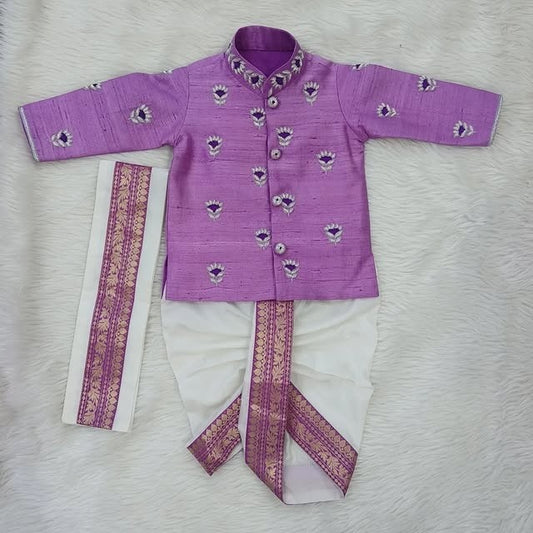 Dhoti Set Family Combo