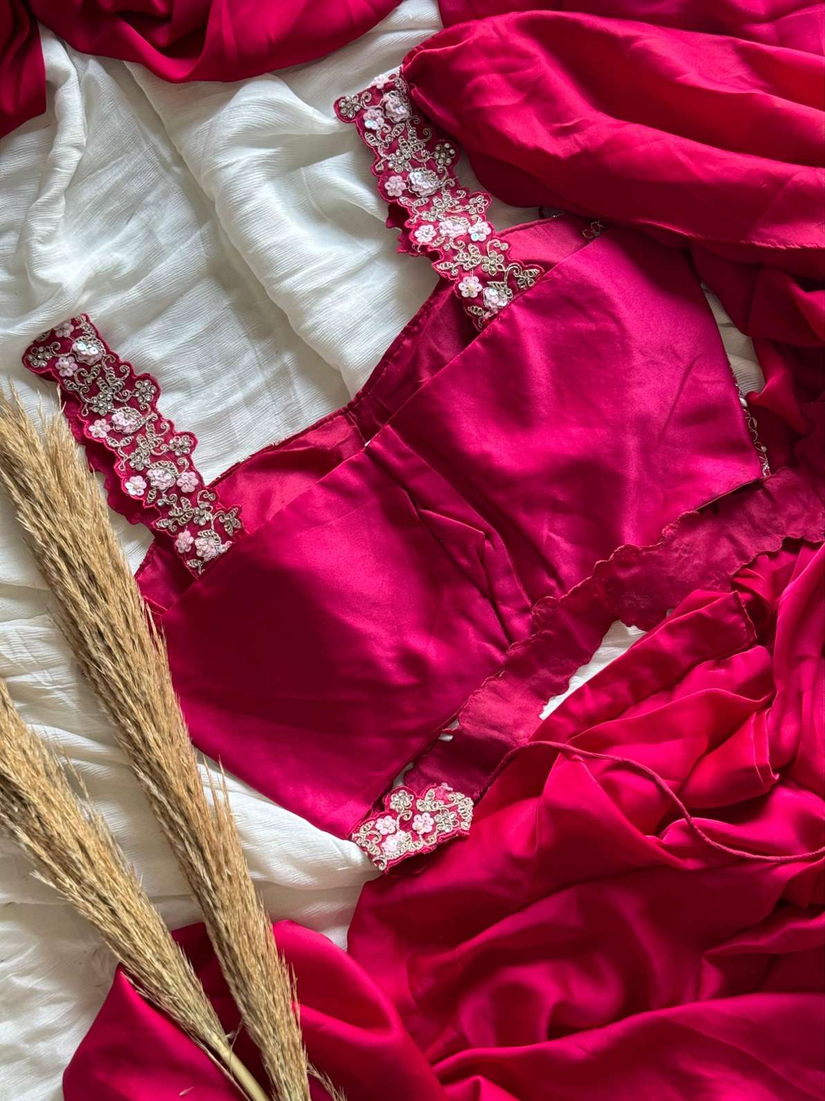 Ready To Wear Crepe Silk Saree