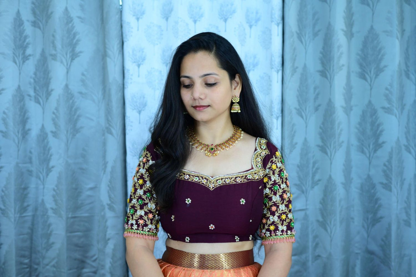 Semi Kanchi Family Combo